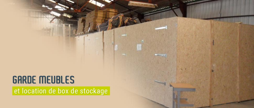 Garde meubles : box de stockage à Lorient